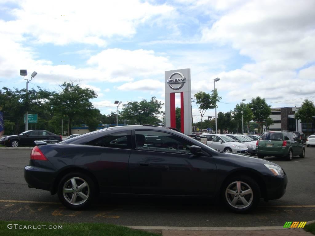 2003 Accord EX-L Coupe - Graphite Pearl / Black photo #10