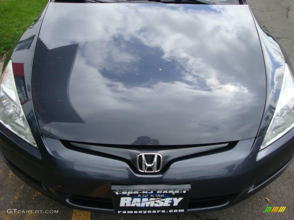 2003 Accord EX-L Coupe - Graphite Pearl / Black photo #13