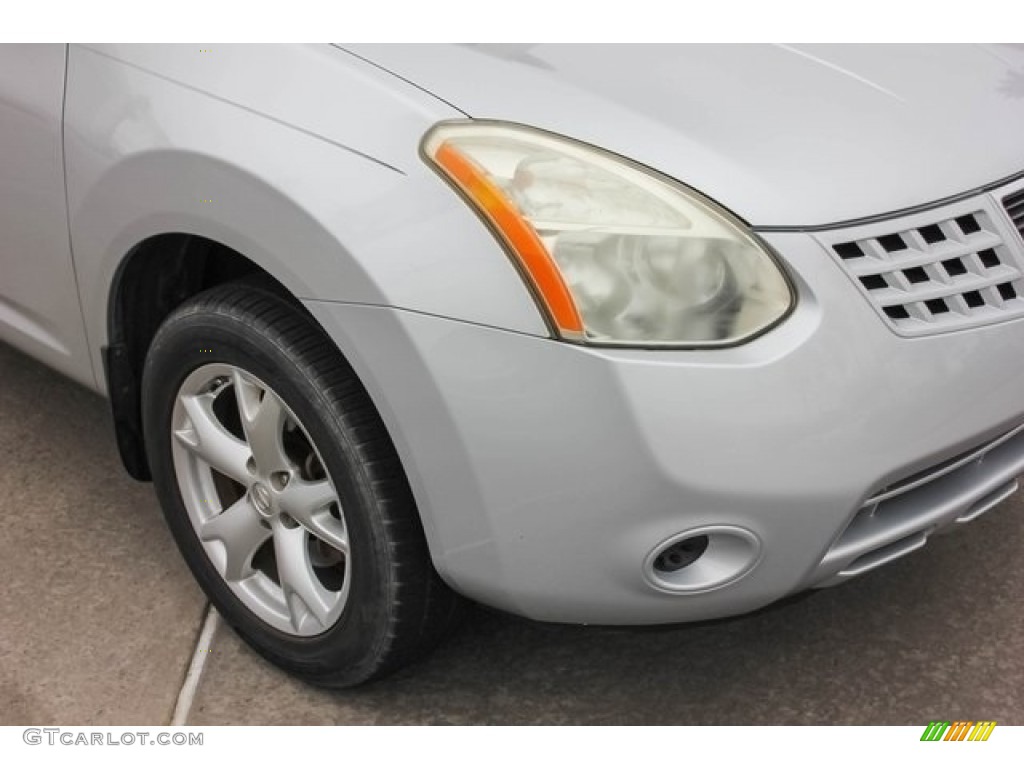 2009 Rogue SL - Silver Ice / Gray photo #10