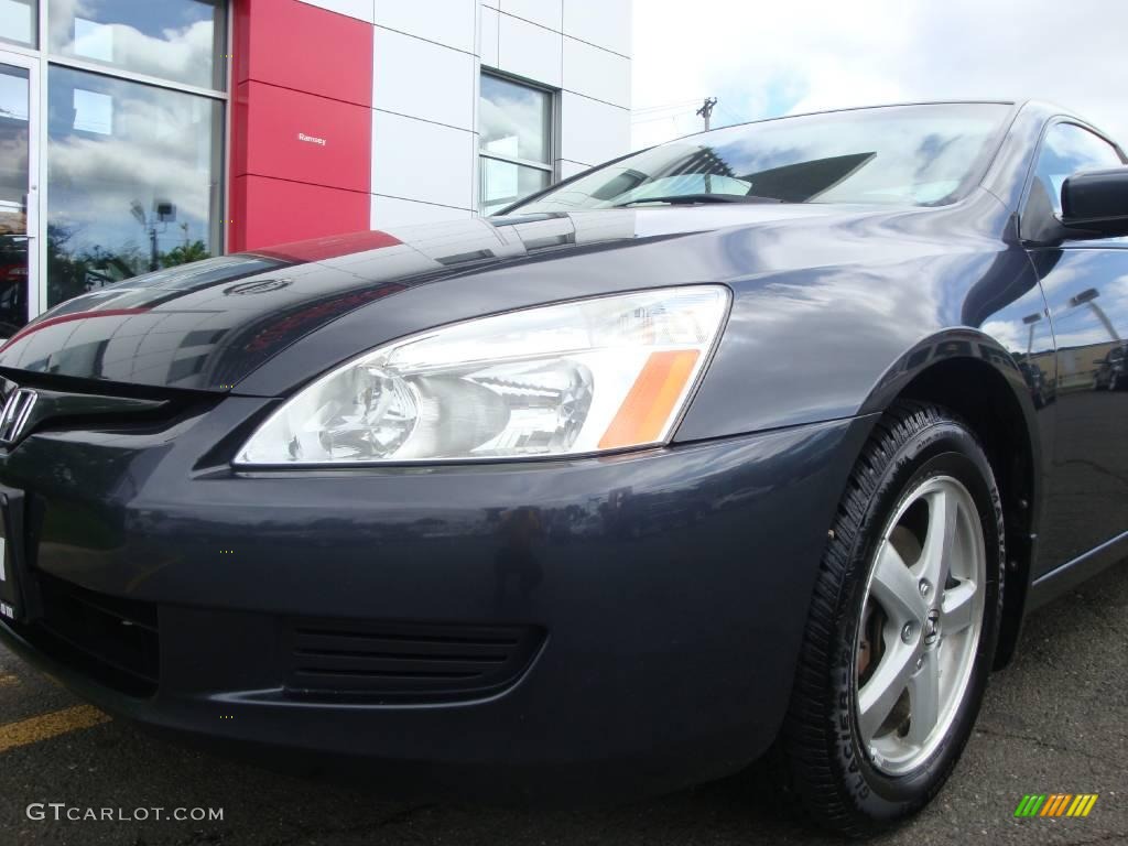 2003 Accord EX-L Coupe - Graphite Pearl / Black photo #14