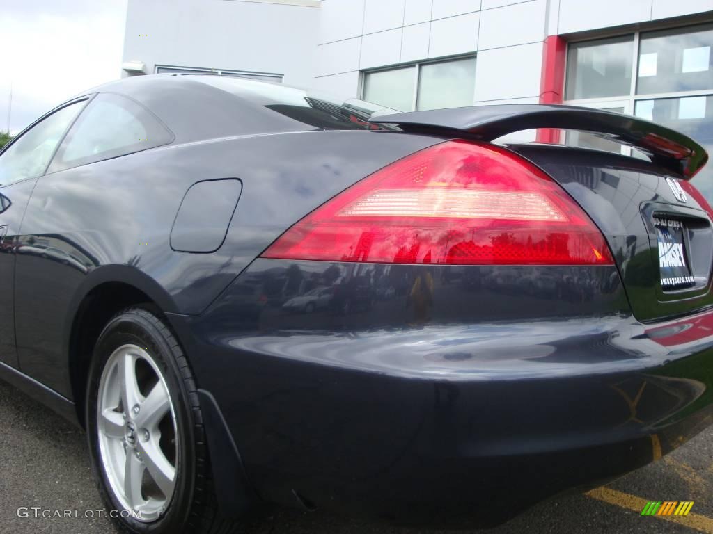 2003 Accord EX-L Coupe - Graphite Pearl / Black photo #16