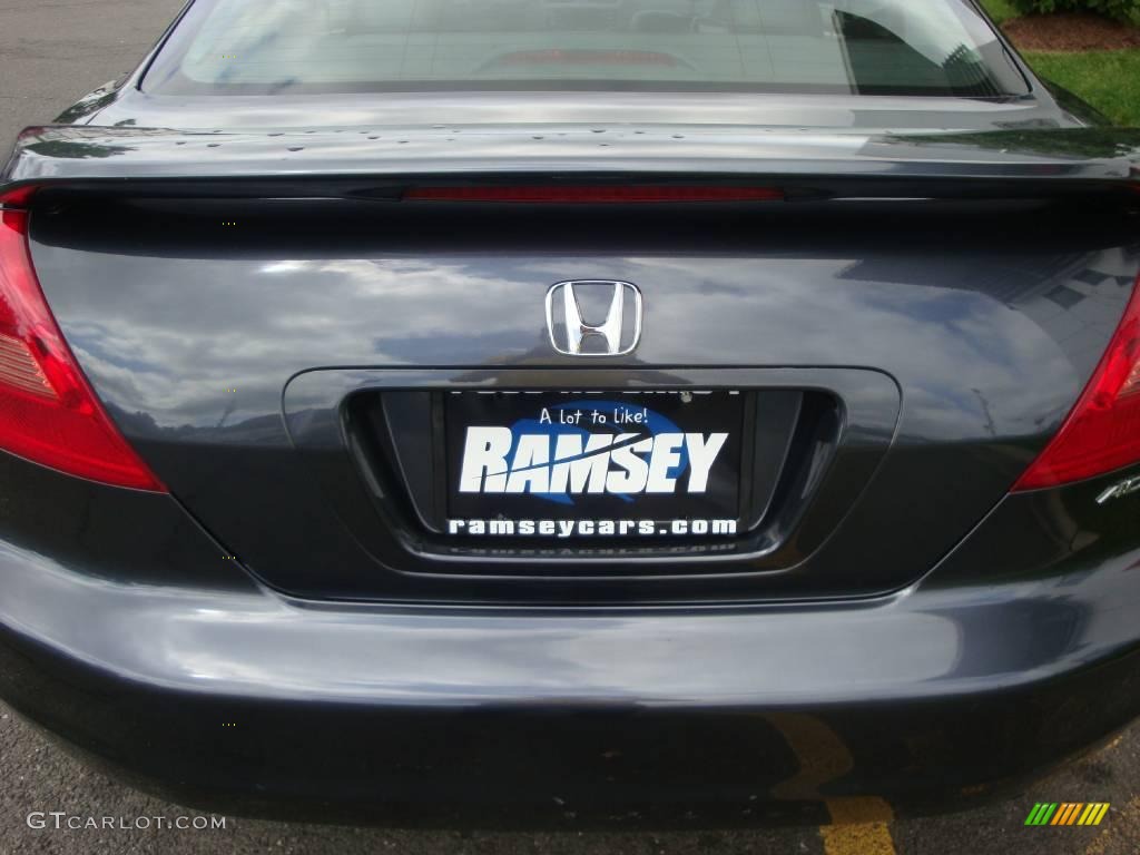 2003 Accord EX-L Coupe - Graphite Pearl / Black photo #17