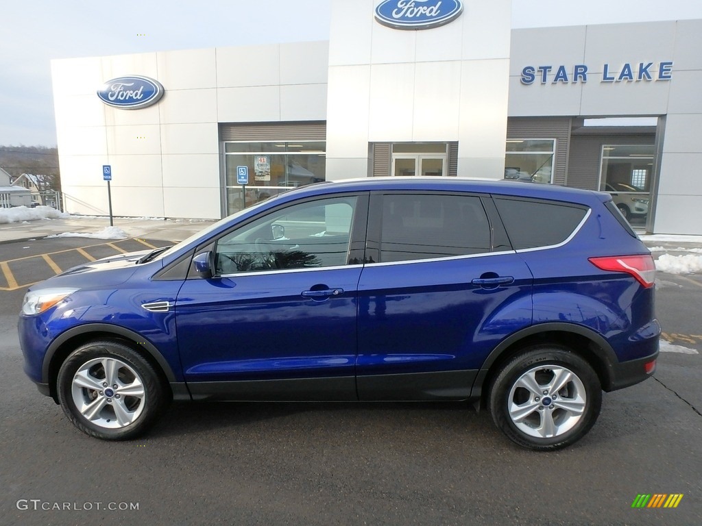2015 Escape SE 4WD - Deep Impact Blue Metallic / Charcoal Black photo #9