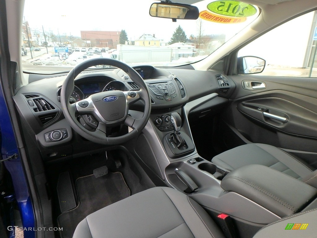 2015 Escape SE 4WD - Deep Impact Blue Metallic / Charcoal Black photo #12