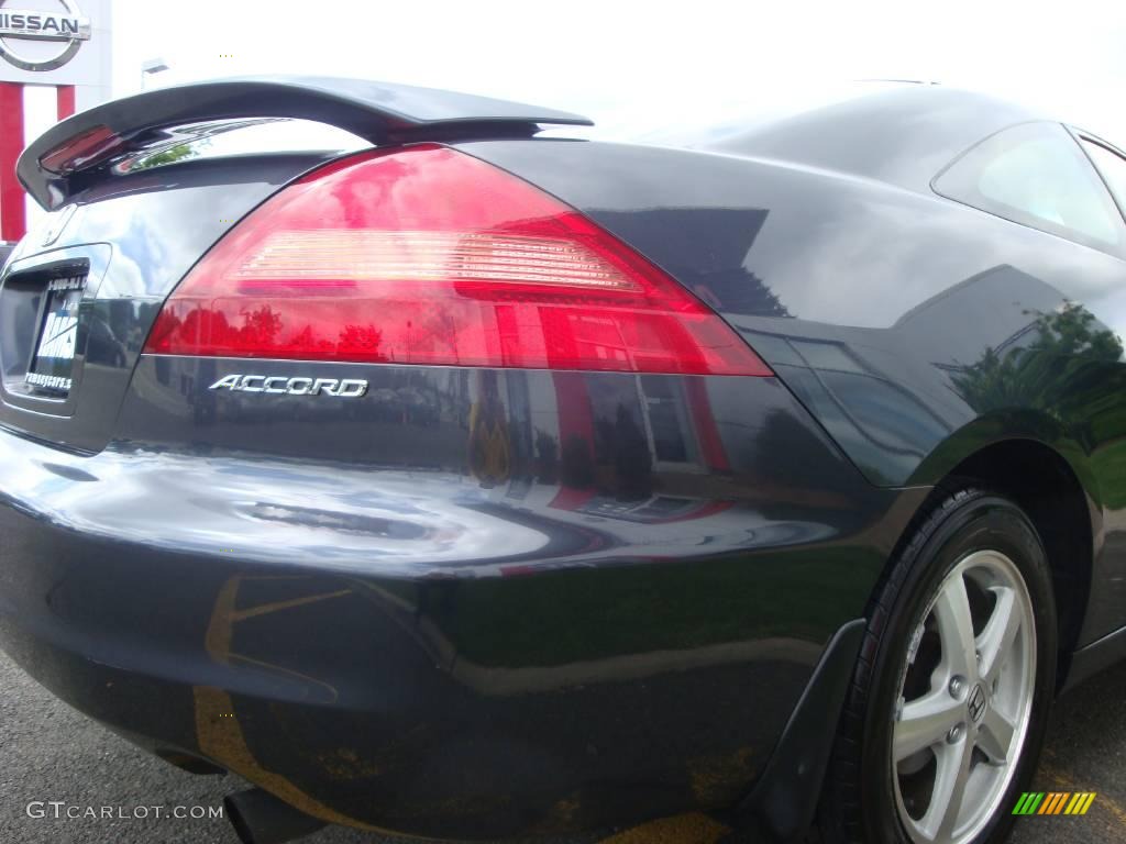 2003 Accord EX-L Coupe - Graphite Pearl / Black photo #18