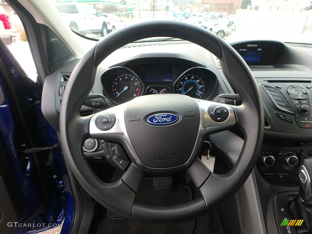 2015 Escape SE 4WD - Deep Impact Blue Metallic / Charcoal Black photo #17