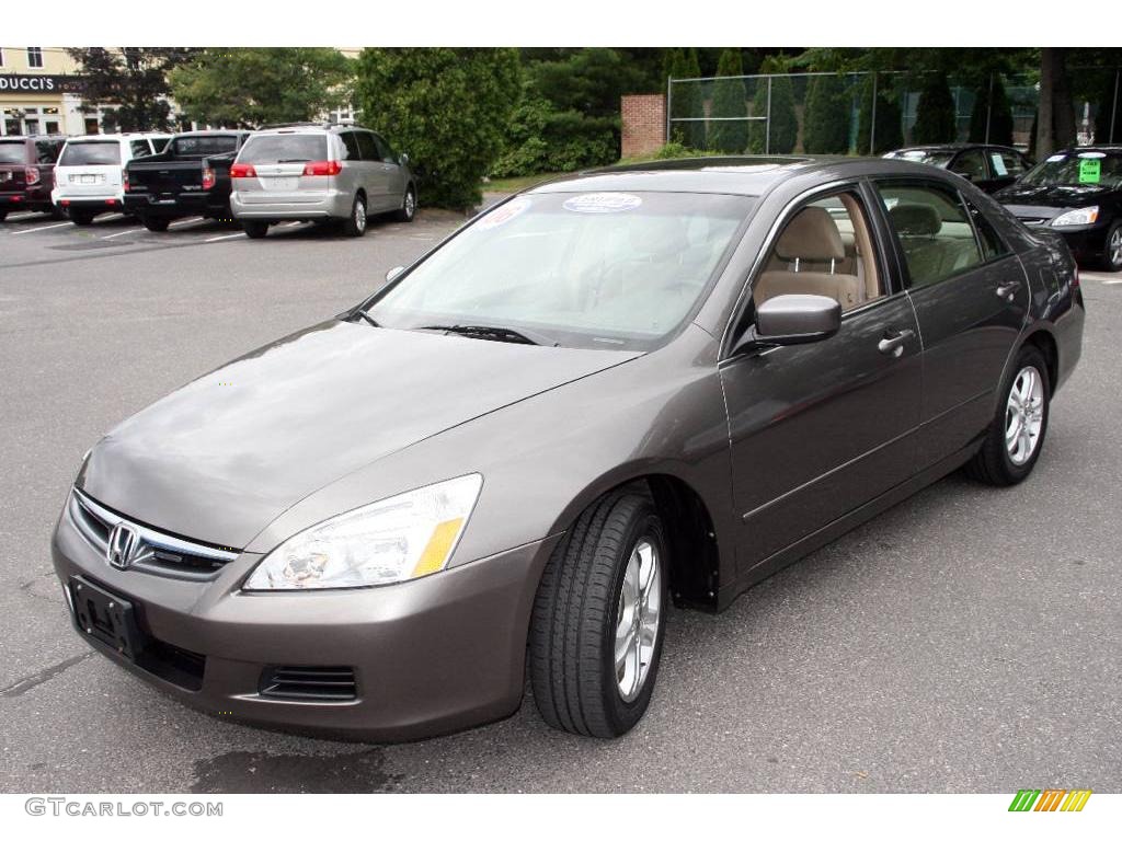 2006 Accord EX Sedan - Carbon Bronze Pearl / Ivory photo #1