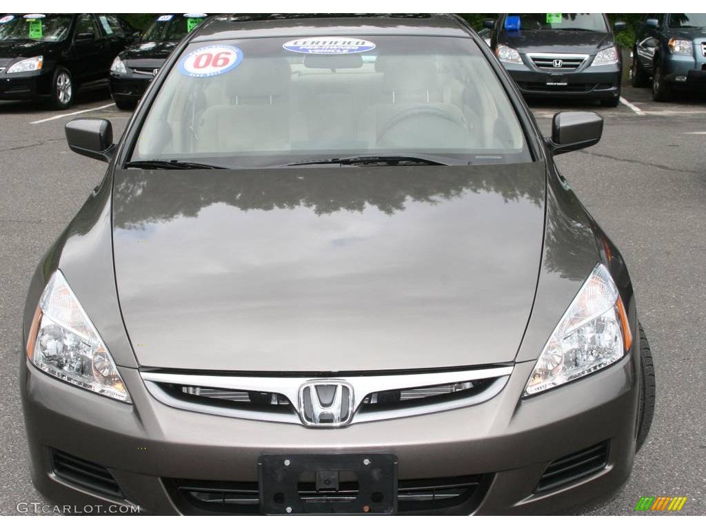 2006 Accord EX Sedan - Carbon Bronze Pearl / Ivory photo #2