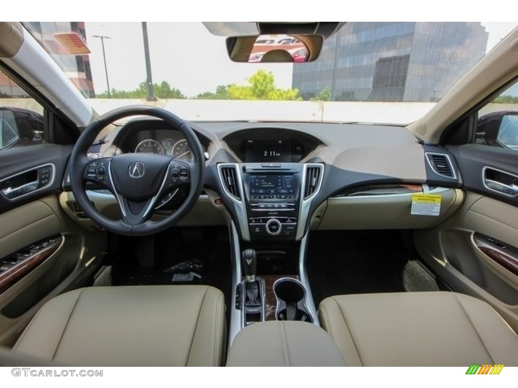 2018 TLX Sedan - San Marino Red / Parchment photo #9