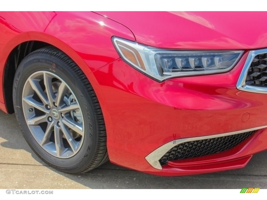 2018 TLX Sedan - San Marino Red / Parchment photo #10