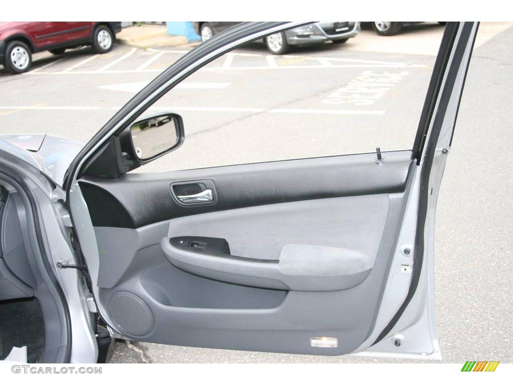 2006 Accord LX V6 Sedan - Alabaster Silver Metallic / Gray photo #14