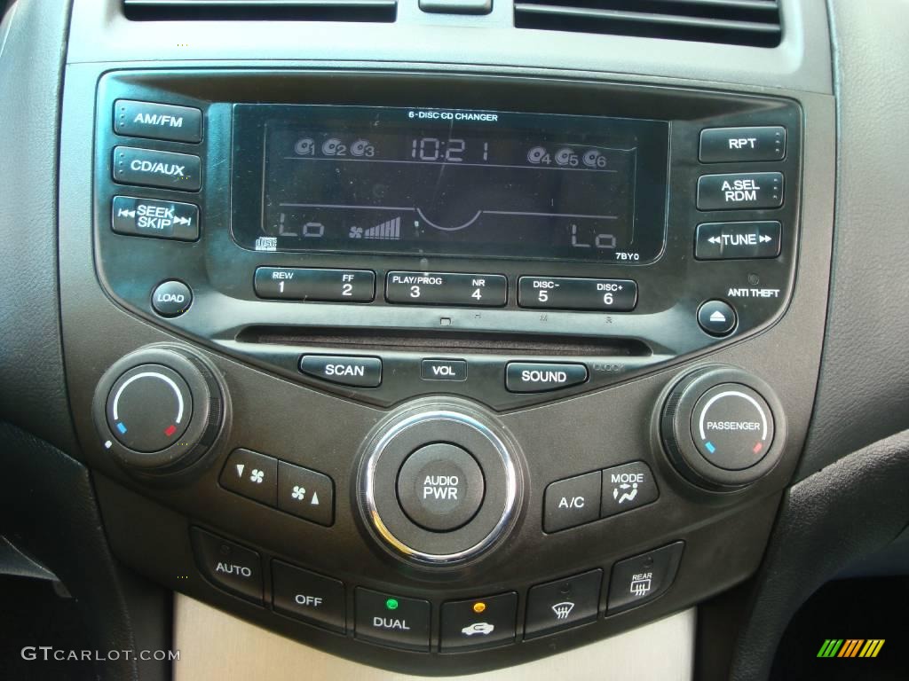 2003 Accord EX-L Coupe - Graphite Pearl / Black photo #35