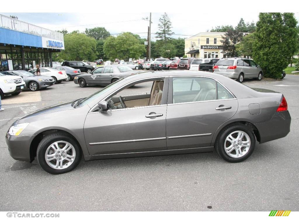 2006 Accord EX Sedan - Carbon Bronze Pearl / Ivory photo #9