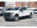 2018 Oxford White Ford F250 Super Duty XL Crew Cab 4x4  photo #1