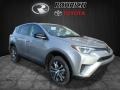 2018 Silver Sky Metallic Toyota RAV4 LE  photo #1