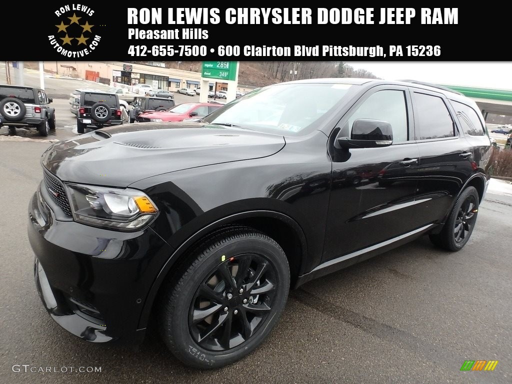 2018 Durango R/T AWD - DB Black Crystal / Black photo #1