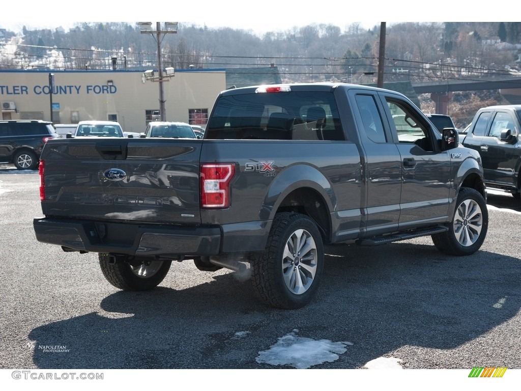 2018 F150 STX SuperCab 4x4 - Lead Foot / Black photo #2