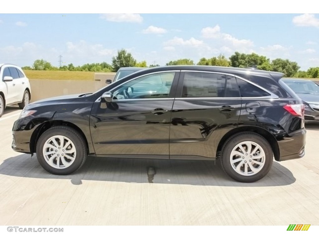 2018 RDX AWD Technology - Crystal Black Pearl / Ebony photo #4