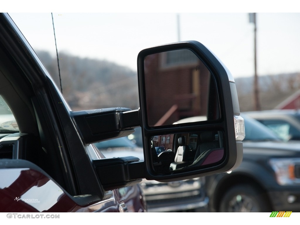 2018 F250 Super Duty Lariat Crew Cab 4x4 - Ruby Red / Black photo #20