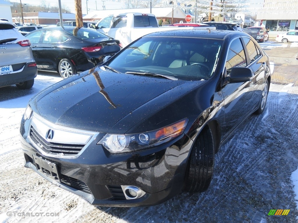 2013 TSX Technology - Crystal Black Pearl / Ebony photo #8