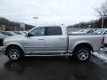 2018 Bright Silver Metallic Ram 1500 Laramie Crew Cab 4x4  photo #2