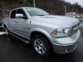 2018 Bright Silver Metallic Ram 1500 Laramie Crew Cab 4x4  photo #8
