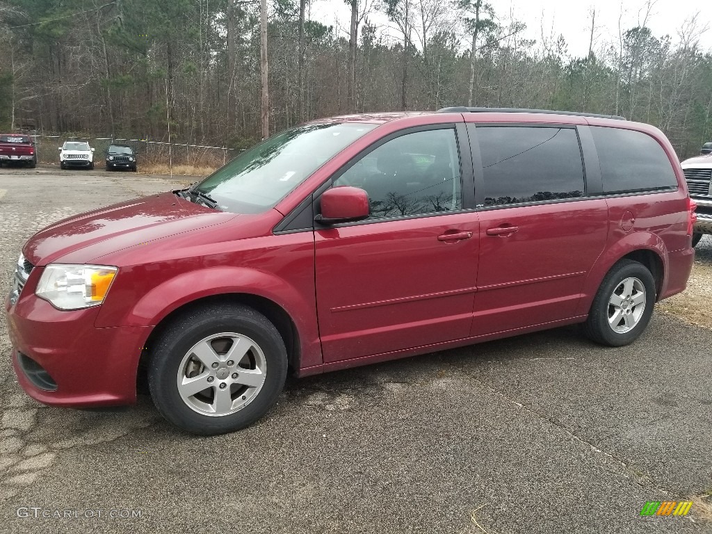 2011 Grand Caravan Mainstreet - Deep Cherry Red Crystal Pearl / Black/Light Graystone photo #2