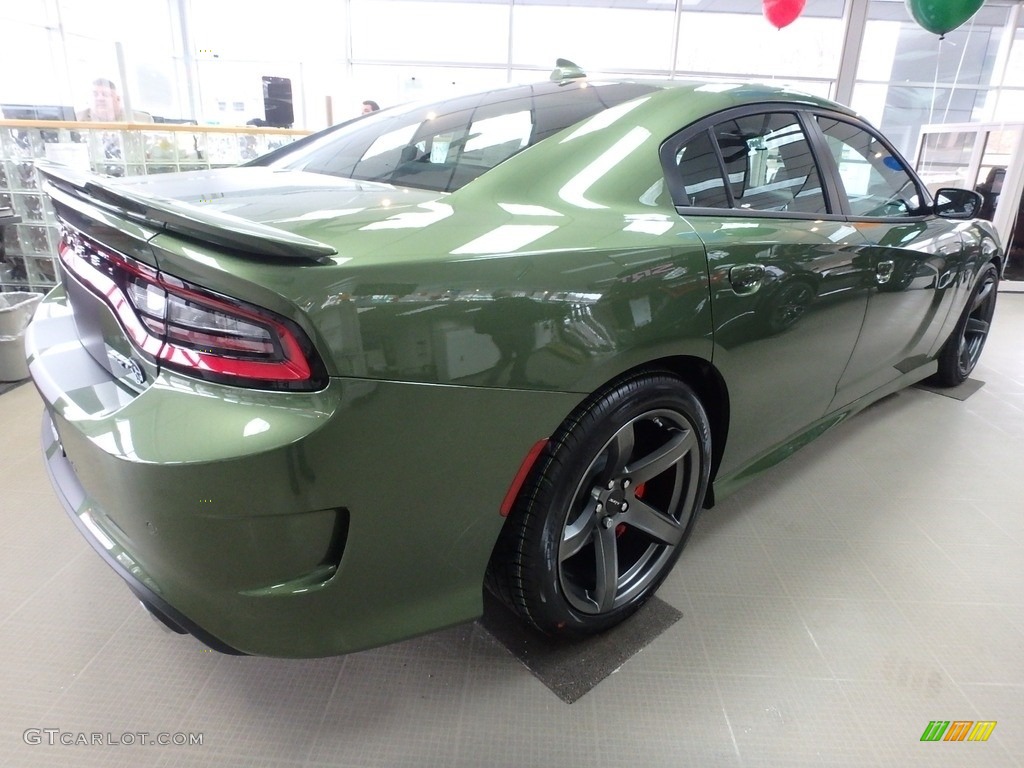2018 Charger SRT Hellcat - F8 Green / Black photo #3