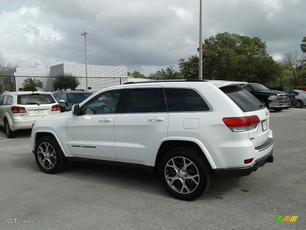 2018 Grand Cherokee Sterling Edition - Bright White / Black/Light Gray photo #3