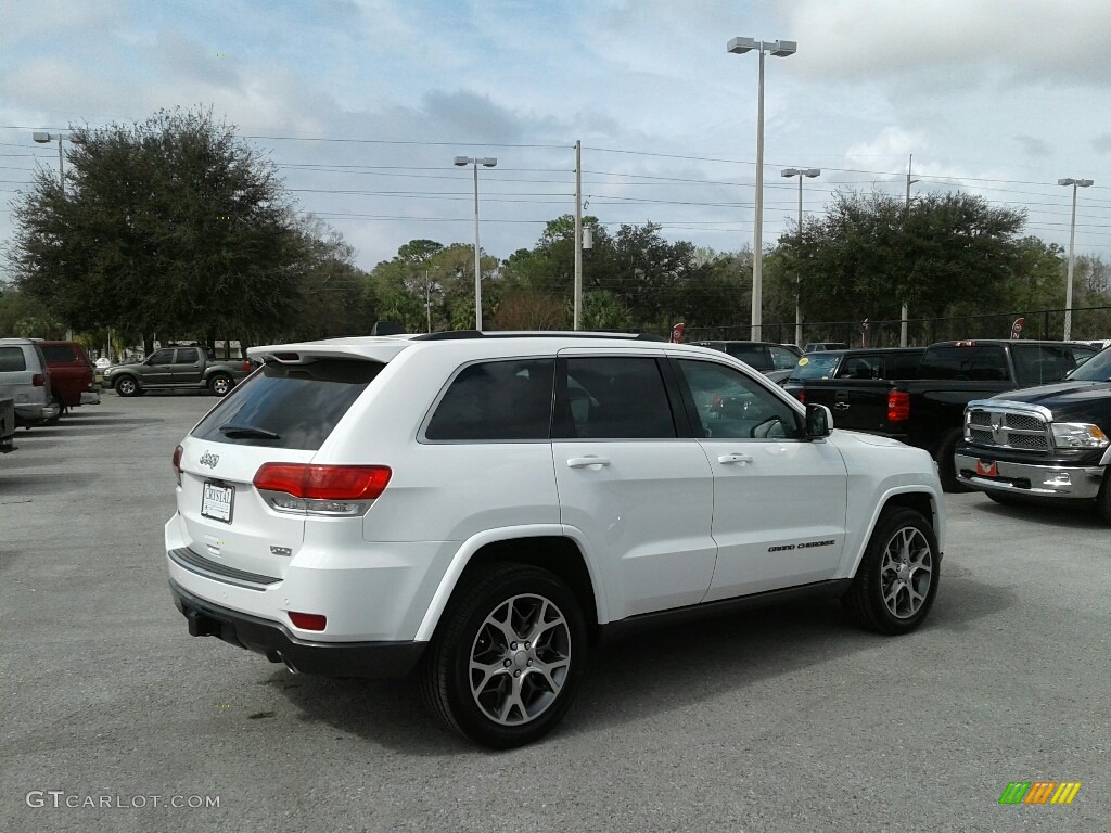 2018 Grand Cherokee Sterling Edition - Bright White / Black/Light Gray photo #5