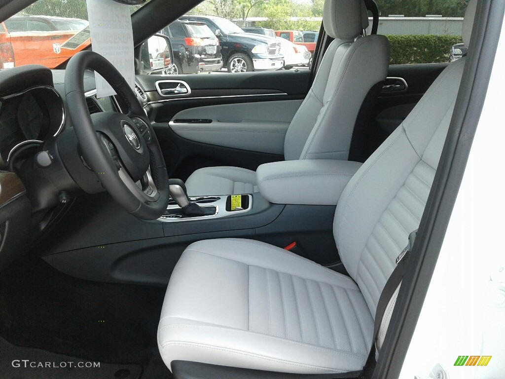 2018 Grand Cherokee Sterling Edition - Bright White / Black/Light Gray photo #9