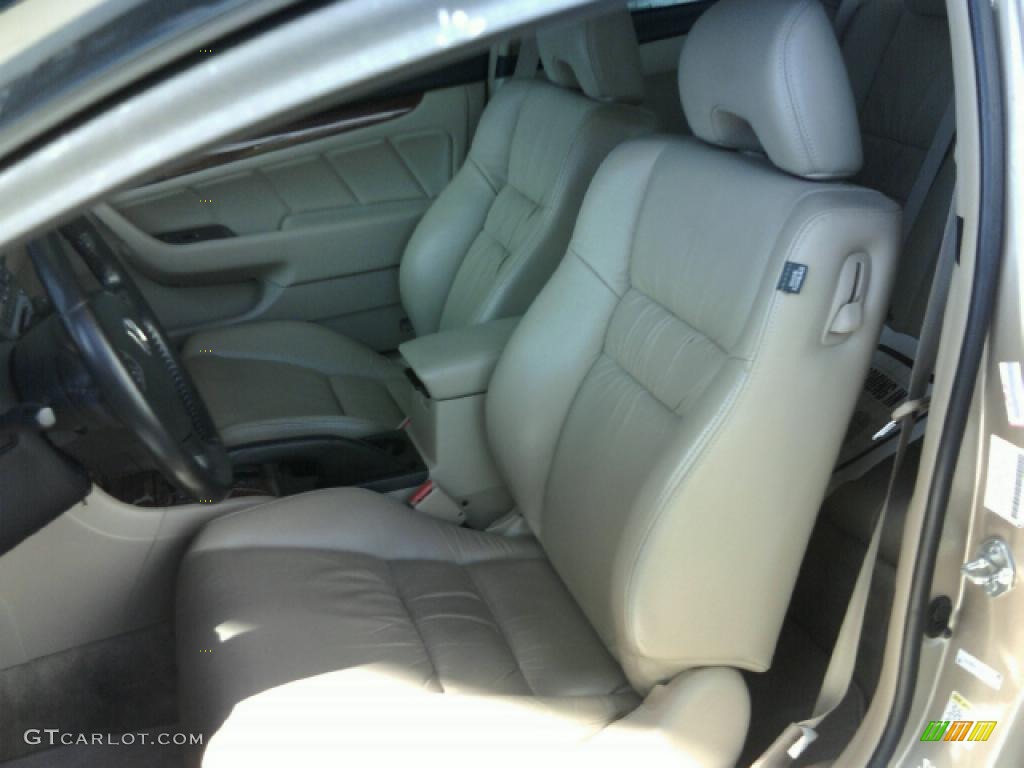 2006 Accord EX V6 Coupe - Desert Mist Metallic / Ivory photo #15