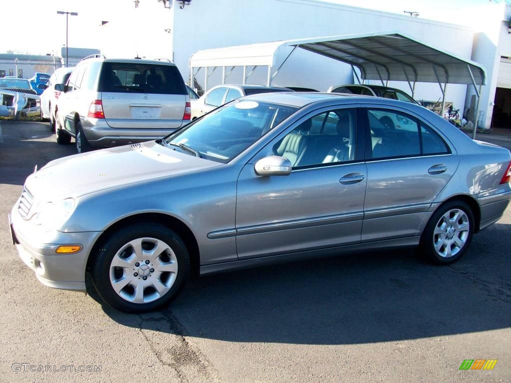 2006 C 280 4Matic Luxury - Pewter Metallic / Black photo #3