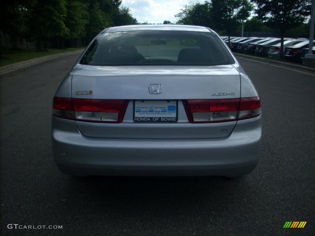 2003 Accord EX Sedan - Satin Silver Metallic / Black photo #2