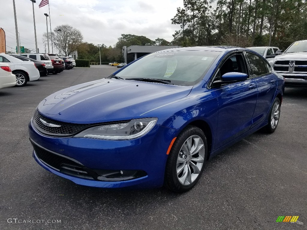 Vivid Blue Pearl Chrysler 200