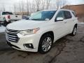 2018 Iridescent Pearl Tricoat Chevrolet Traverse High Country AWD  photo #1