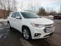 2018 Iridescent Pearl Tricoat Chevrolet Traverse High Country AWD  photo #3