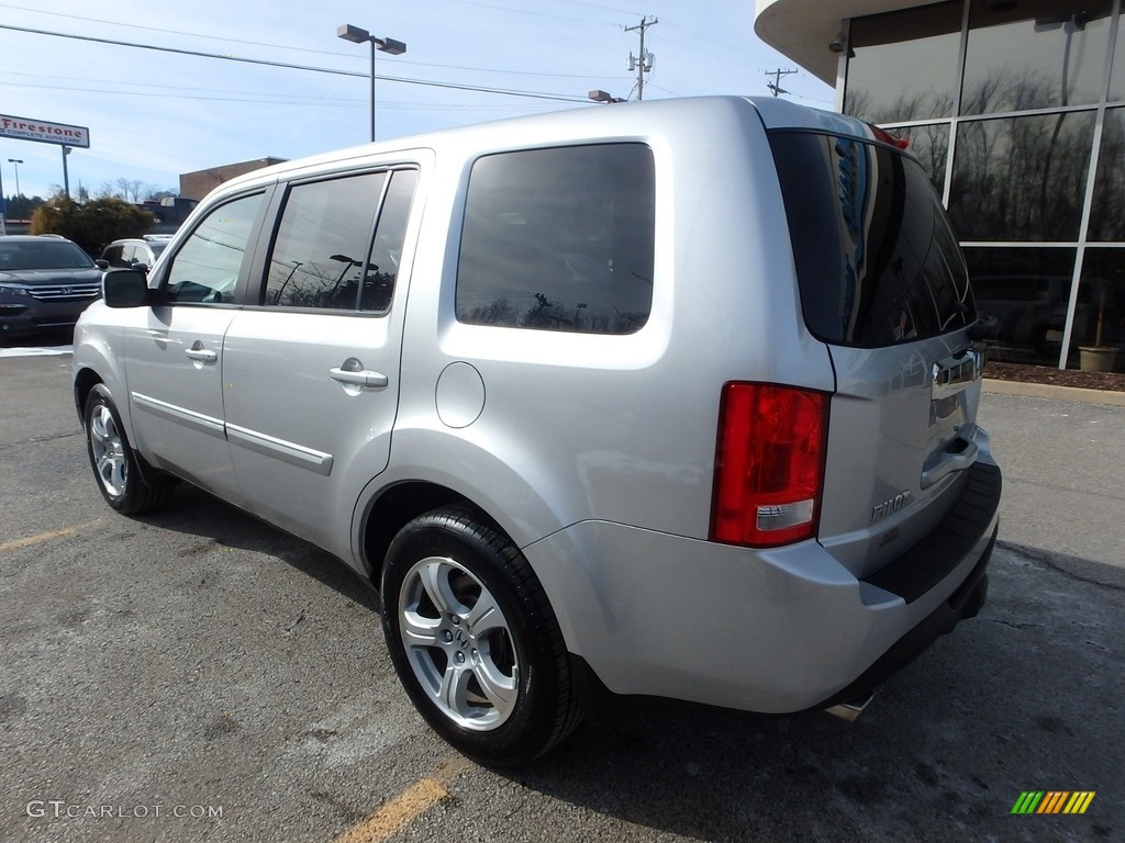 2015 Pilot EX-L 4WD - Alabaster Silver Metallic / Black photo #3