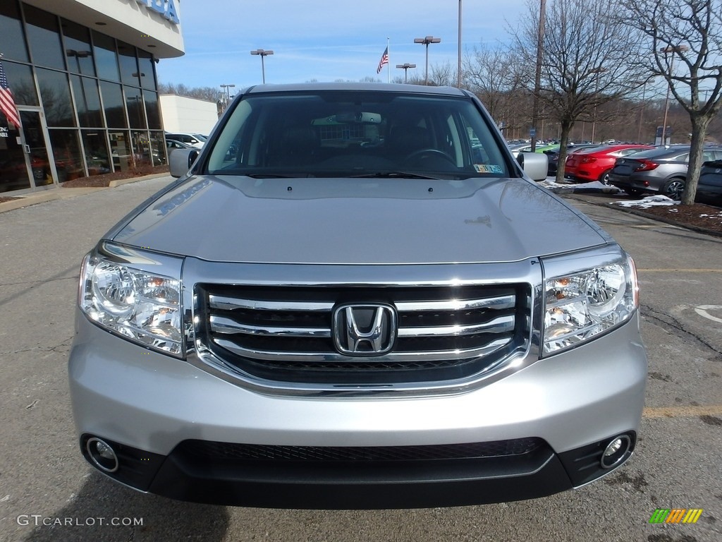 2015 Pilot EX-L 4WD - Alabaster Silver Metallic / Black photo #8