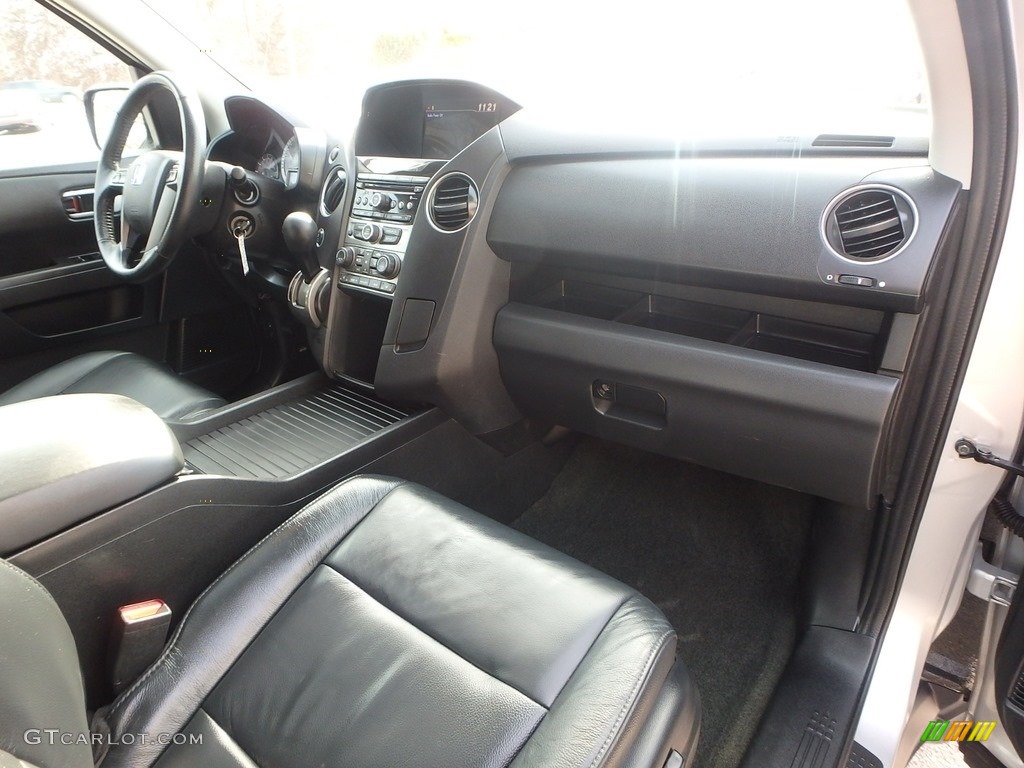 2015 Pilot EX-L 4WD - Alabaster Silver Metallic / Black photo #11