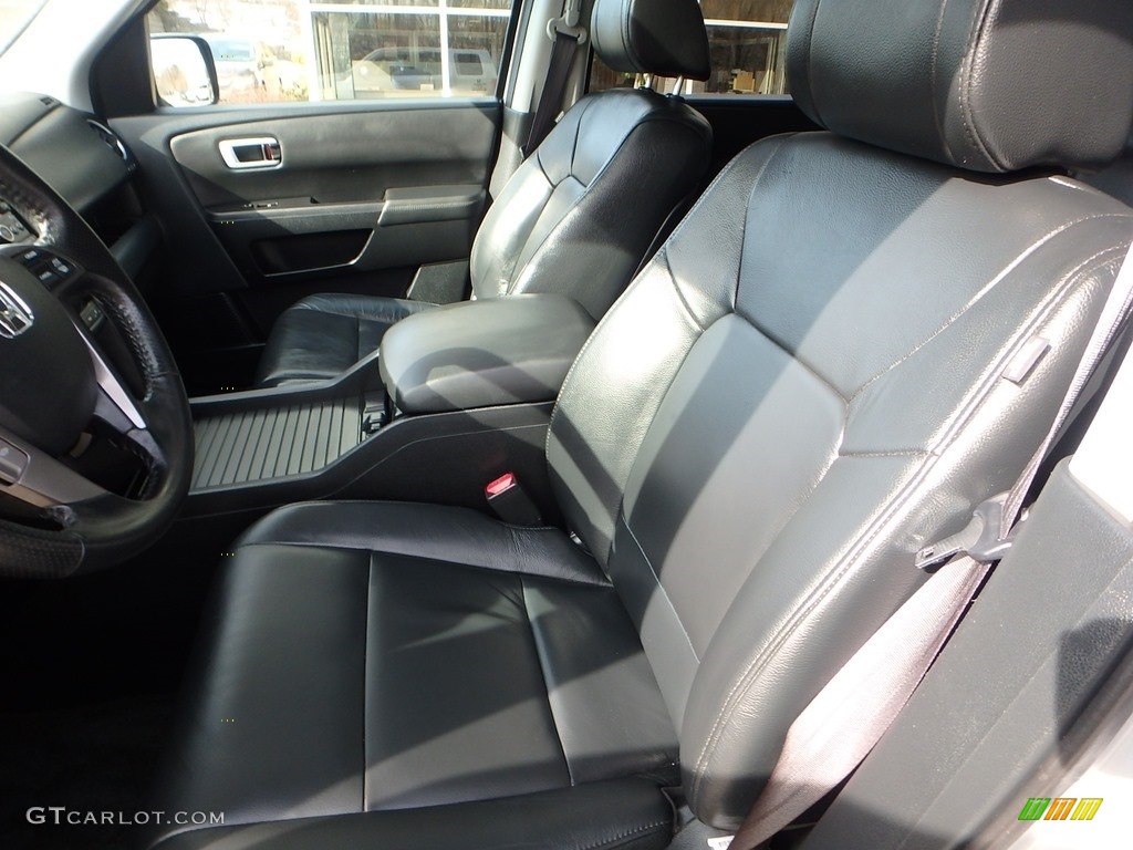 2015 Pilot EX-L 4WD - Alabaster Silver Metallic / Black photo #15