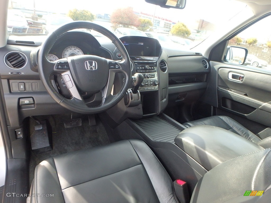 2015 Pilot EX-L 4WD - Alabaster Silver Metallic / Black photo #18