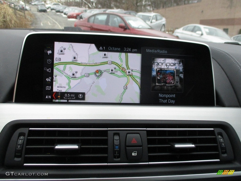 2018 6 Series 640i xDrive Gran Coupe - Alpine White / Black photo #16