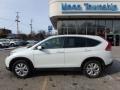 2013 White Diamond Pearl Honda CR-V EX AWD  photo #2