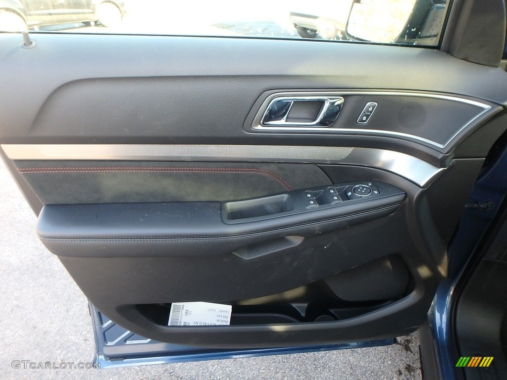 2018 Explorer XLT 4WD - Blue Metallic / Ebony Black photo #14