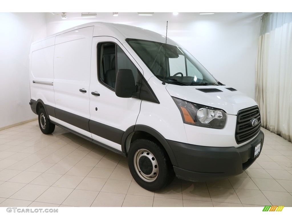 Oxford White Ford Transit