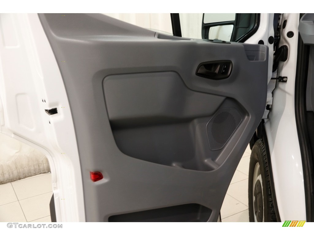 2017 Transit Van 250 MR Long - Oxford White / Pewter photo #4