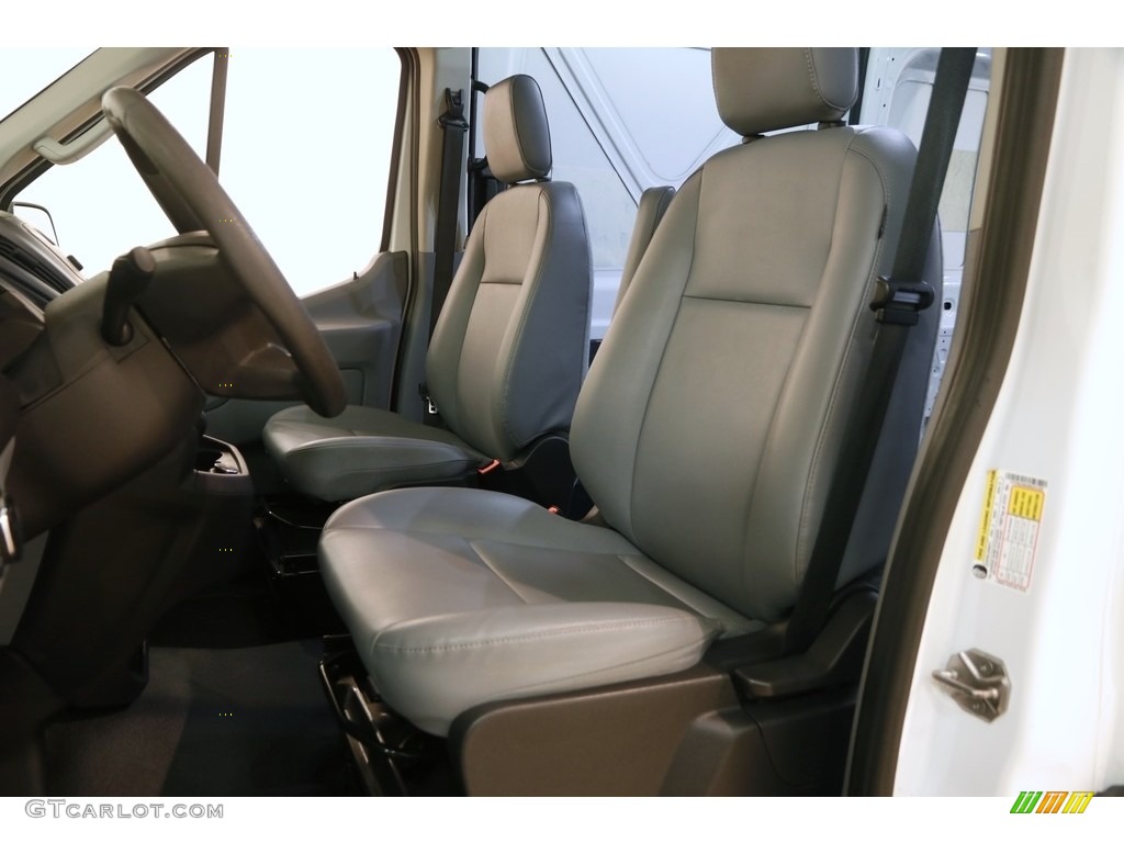 2017 Transit Van 250 MR Long - Oxford White / Pewter photo #6
