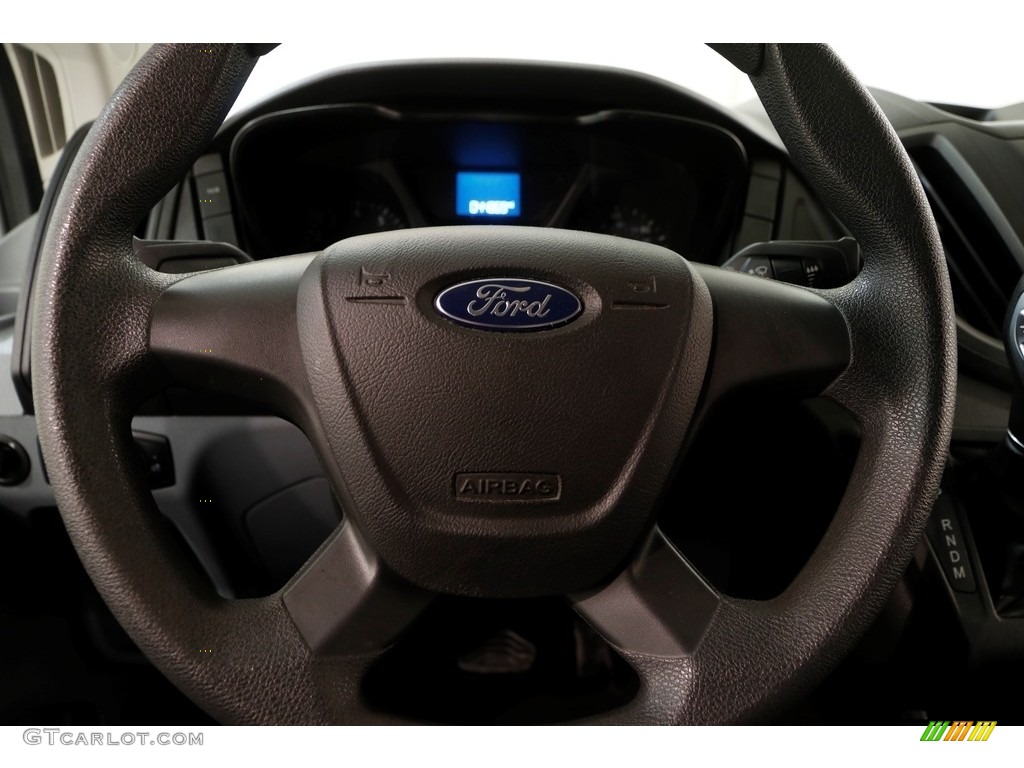 2017 Transit Van 250 MR Long - Oxford White / Pewter photo #7