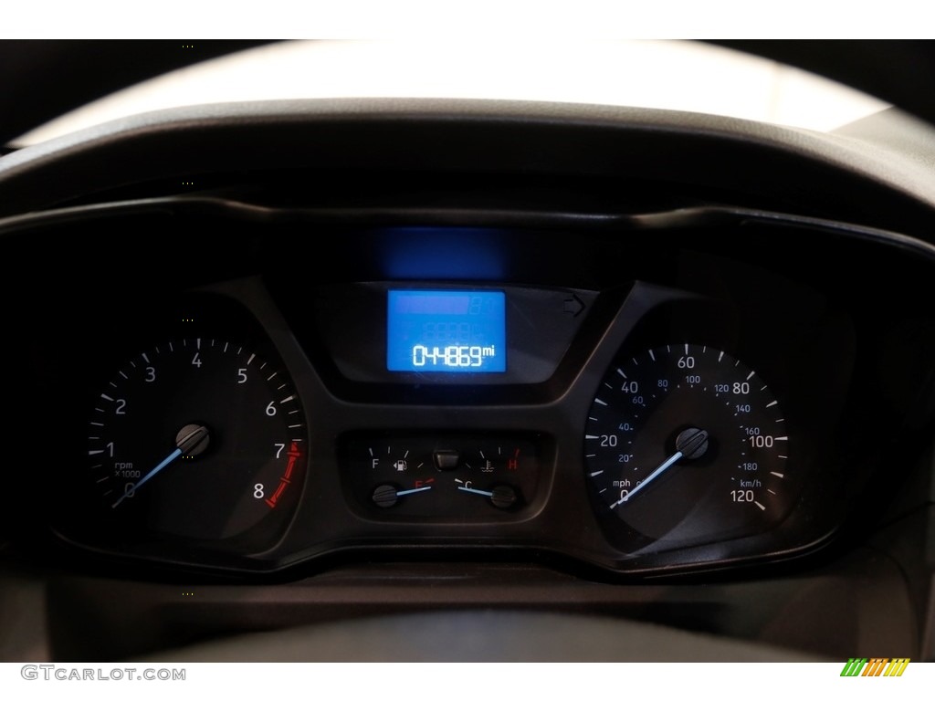 2017 Transit Van 250 MR Long - Oxford White / Pewter photo #8